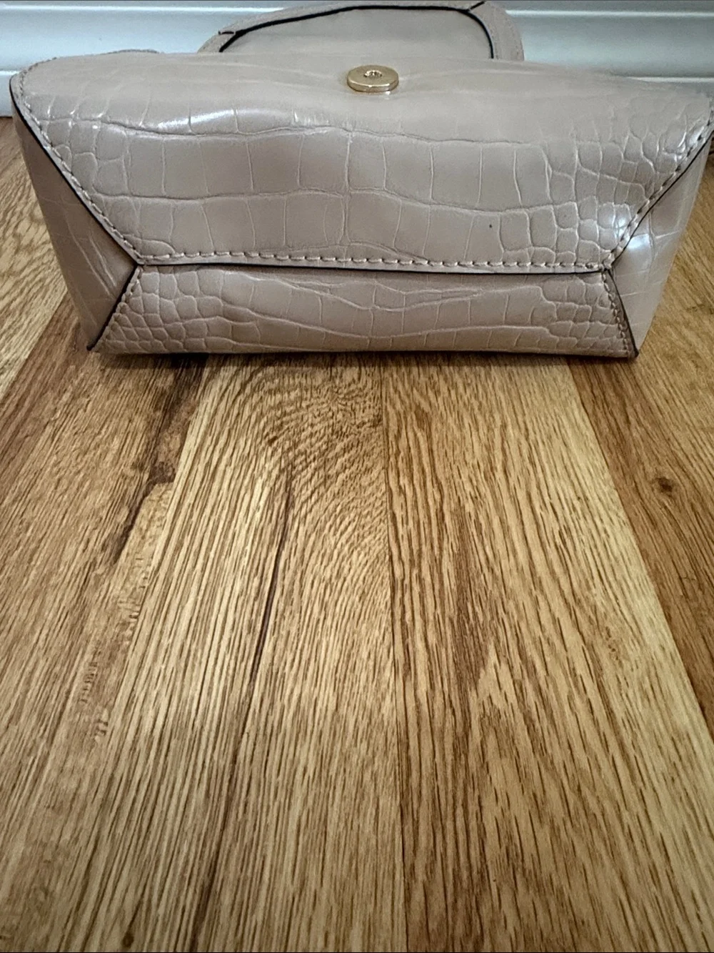 Banana Republic bone-colored purse